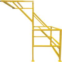 Barri&egrave;re de s&eacute;curit&eacute; pour mezzanine, 70" lo x 77" ha, 78" &eacute;lev&eacute;e, Jaune Rideout Tool & Machine Inc.