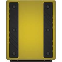 Checkers Safety Heavy-Duty Ultra Class Mining Wheel Chock, HDPE, Yellow, 14-1/2" W x 17-1/2" D x 16" H Rideout Tool & Machine Inc.