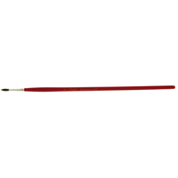 Round Marking Paint Brush, 9/64" Brush Width, Camel Hair, Wood Handle Rideout Tool & Machine Inc.