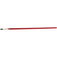 Round Marking Paint Brush, 5/32" Brush Width, Camel Hair, Wood Handle Rideout Tool & Machine Inc.