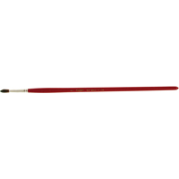 Round Marking Paint Brush, 3/16" Brush Width, Camel Hair, Wood Handle Rideout Tool & Machine Inc.