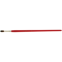 Round Marking Paint Brush, 1/4" Brush Width, Camel Hair, Wood Handle Rideout Tool & Machine Inc.
