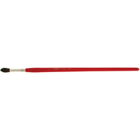Round Marking Paint Brush, 9/32" Brush Width, Camel Hair, Wood Handle Rideout Tool & Machine Inc.