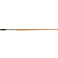 One Stroke Paint Brush, 1/8" Brush Width, Ox Hair, Wood Handle Rideout Tool & Machine Inc.