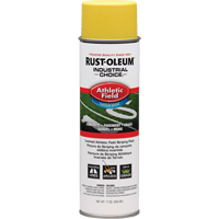 Industrial Choice&reg; AF1600 Athletic Field Striping Paint, Yellow, 17 oz., Aerosol Can Rideout Tool & Machine Inc.