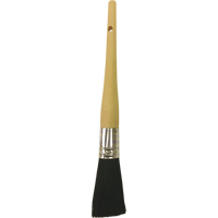 Pinceau en soies ovales, Soies, Manche Plastique, Largeur de 1-1/16" Rideout Tool & Machine Inc.