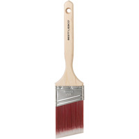 Angle Sash Brush, Poly/Nylon, Wood Handle, 2-1/2" Width KP988 | Rideout Tool & Machine Inc.