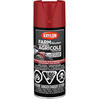 Peinture en a&eacute;rosol pour la ferme et l'&eacute;quipement, Rouge International Harvester, Tr&egrave;s brillant, 340 g, Canette a&eacute;rosol Rideout Tool & Machine Inc.
