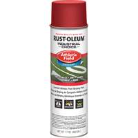 Peinture de lignage pour terrains de sport AF1600, Rouge, Canette a&eacute;rosol Rideout Tool & Machine Inc.