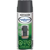 Specialty Appliance Epoxy Coating, Aerosol Can, Black Stainless Steel Rideout Tool & Machine Inc.