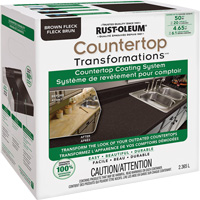Countertop Transformations<sup>®</sup> Fleck Countertop Coating System, 2.37 L, Kit, Brown KQ448 | Rideout Tool & Machine Inc.