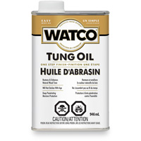 Watco&reg; Tung Oil, 946 ml, Clear, Transparent Rideout Tool & Machine Inc.