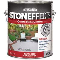Revêtement à base de pierre de quartz Stoneffects<sup>MC</sup>, 3,78 L, À l'eau, Texturé, Gris KR353 | Rideout Tool & Machine Inc.