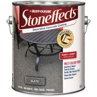 Stoneffects™ Decorative Concrete Coating, 3.4 L, Solvent-Based, Textured, Grey KR357 | Rideout Tool & Machine Inc.