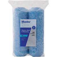 Master Standard Stucco, Decks & Masonry Paint Roller Covers, 19 mm (3/4") Nap, 240 mm (9-1/2") L KR601 | Rideout Tool & Machine Inc.