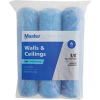 Master Standard Walls & Ceilings Paint Roller Covers, 10 mm (3/8") Nap, 240 mm (9-1/2") L KR602 | Rideout Tool & Machine Inc.