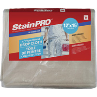 StainPro™ Drop Sheet, 15' L x 12' W, Cloth KR704 | Rideout Tool & Machine Inc.