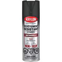 Peinture Tough Coat avec technologie Rust Barrier, Noir, Plat, 425 g, Canette a&eacute;rosol Rideout Tool & Machine Inc.