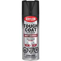 Peinture Tough Coat avec technologie Rust Barrier, Noir, Semi-brillant, 425 g, Canette a&eacute;rosol Rideout Tool & Machine Inc.