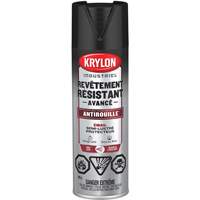 Peinture Tough Coat avec technologie Rust Barrier, Noir, Semi-brillant, 425 g, Canette a&eacute;rosol Rideout Tool & Machine Inc.