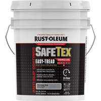 Rev&ecirc;tement d'acrylique SafeTex Easy-Tread, 4 gal., &agrave; l'eau, Plat/Textur&eacute;, Gris Rideout Tool & Machine Inc.