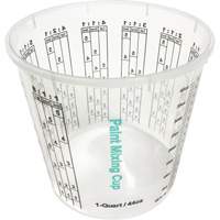 Gobelet en plastique pour m&eacute;lange de peinture, 1,25 L Rideout Tool & Machine Inc.