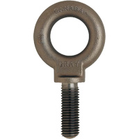 Eye Bolts, Uncoated Natural Finish, 1300lbs. (0.65 tons) Capacity Rideout Tool & Machine Inc.