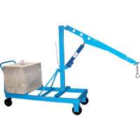 Potences de levage - Fl&egrave;che inverse, Lev&eacute;e 8', 1000 lb (0,5 tonne), 57" bras, 78" ha Rideout Tool & Machine Inc.