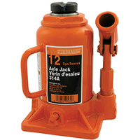 314A Bottle Jack, 12 tons, Manual Hydraulic, 13" Raised Height Rideout Tool & Machine Inc.