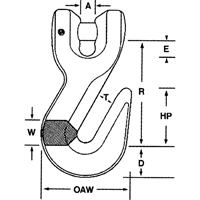 Alloy Steel Hooks Rideout Tool & Machine Inc.