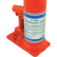 JHJ-5 Super Heavy-Duty Bottle Jack, 5 Ton(s), 15-3/8" Raised Height Rideout Tool & Machine Inc.