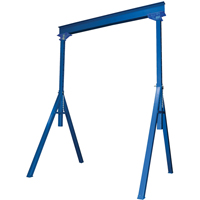 Lift Mate Workstation Gantries, 10' L, 1000 lbs. (0.5 tons) Capacity Rideout Tool & Machine Inc.
