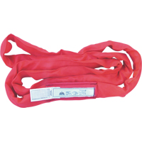 Round Slings, Red, 3" W x 6' L, 14000 lbs. Vertical Load Rideout Tool & Machine Inc.