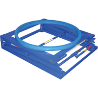 Support de palette ajustable, 42-1/4" lo x 40" la, Capacit&eacute; 4000 lb Rideout Tool & Machine Inc.