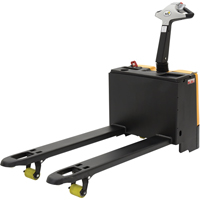 Fully Powered Electric Pallet Truck With  Scale, 3300 lbs. Cap., 48" L x 28.25" W LV535 | Rideout Tool & Machine Inc.
