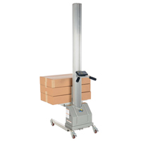 Quick Lift Stacker, Electric Operated, 125 lbs. Capacity, 72" Max Lift Rideout Tool & Machine Inc.
