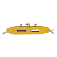 Forklift Lifting Beam, 7" x 2-1/2" Fork Pocket Rideout Tool & Machine Inc.