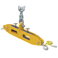 Forklift Lifting Beam, 7" x 2-1/2" Fork Pocket Rideout Tool & Machine Inc.