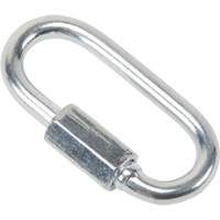 Zinc Plated Quick Link, 220 lbs (0.11 tons), 1/8" LW266 | Rideout Tool & Machine Inc.