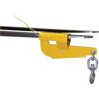 Auto-Tension Hoisting Hook, 5-1/2" x 1-1/2" Fork Pocket Rideout Tool & Machine Inc.