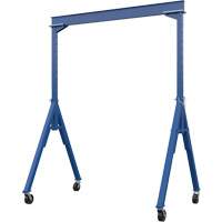 Adjustable Height Gantry Crane, 10' L, 2000 lbs. (1 tons) Capacity LW330 | Rideout Tool & Machine Inc.