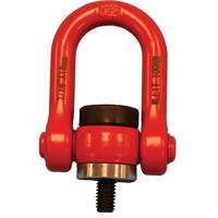 VQ Swivel Hoist Lifting Ring, M8, 12 mm Thread Length, Alloy Steel LW505 | Rideout Tool & Machine Inc.