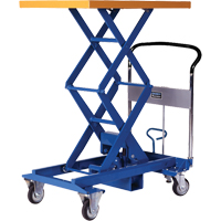 Dandy Lift™ Scissor Lift Table, 34-4/5" L x 23-3/5" W, Steel, 770 lbs. Capacity MA421 | Rideout Tool & Machine Inc.