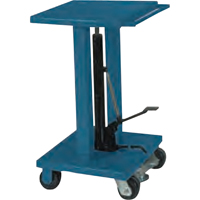 Hydraulic Work Table, 18" L x 18" W, Steel, 500 lbs. Capacity MA434 | Rideout Tool & Machine Inc.