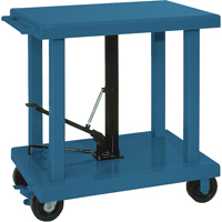 Hydraulic Work Table, 36" L x 24" W, Steel, 2000 lbs. Capacity MA436 | Rideout Tool & Machine Inc.