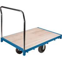 Heavy-Duty Platform Truck, 48" L x 24" W, 2000 lbs. Capacity, Rubber Casters Rideout Tool & Machine Inc.