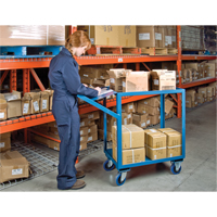 Order Picking Carts, 36" H x 18" W x 46" D, 2 Shelves, 1200 lbs. Capacity MB440 | Rideout Tool & Machine Inc.
