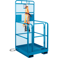 High Work Maintenance Platform, 36" W x 36" D x 72" H, 1000 lbs. Capacity, Steel Rideout Tool & Machine Inc.