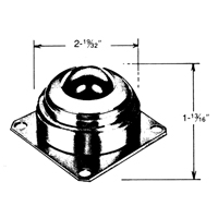 Billes de manutention en acier Rideout Tool & Machine Inc.