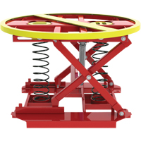 Pallet Pal&reg; 360 Spring Level Loader, 43-5/8" L x 43-5/8" W, 4500 lbs. Cap. Rideout Tool & Machine Inc.
